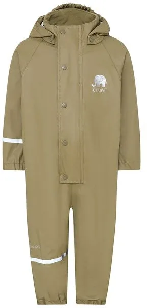 CeLaVi Regnoverall Bas Khaki - Storlek 70